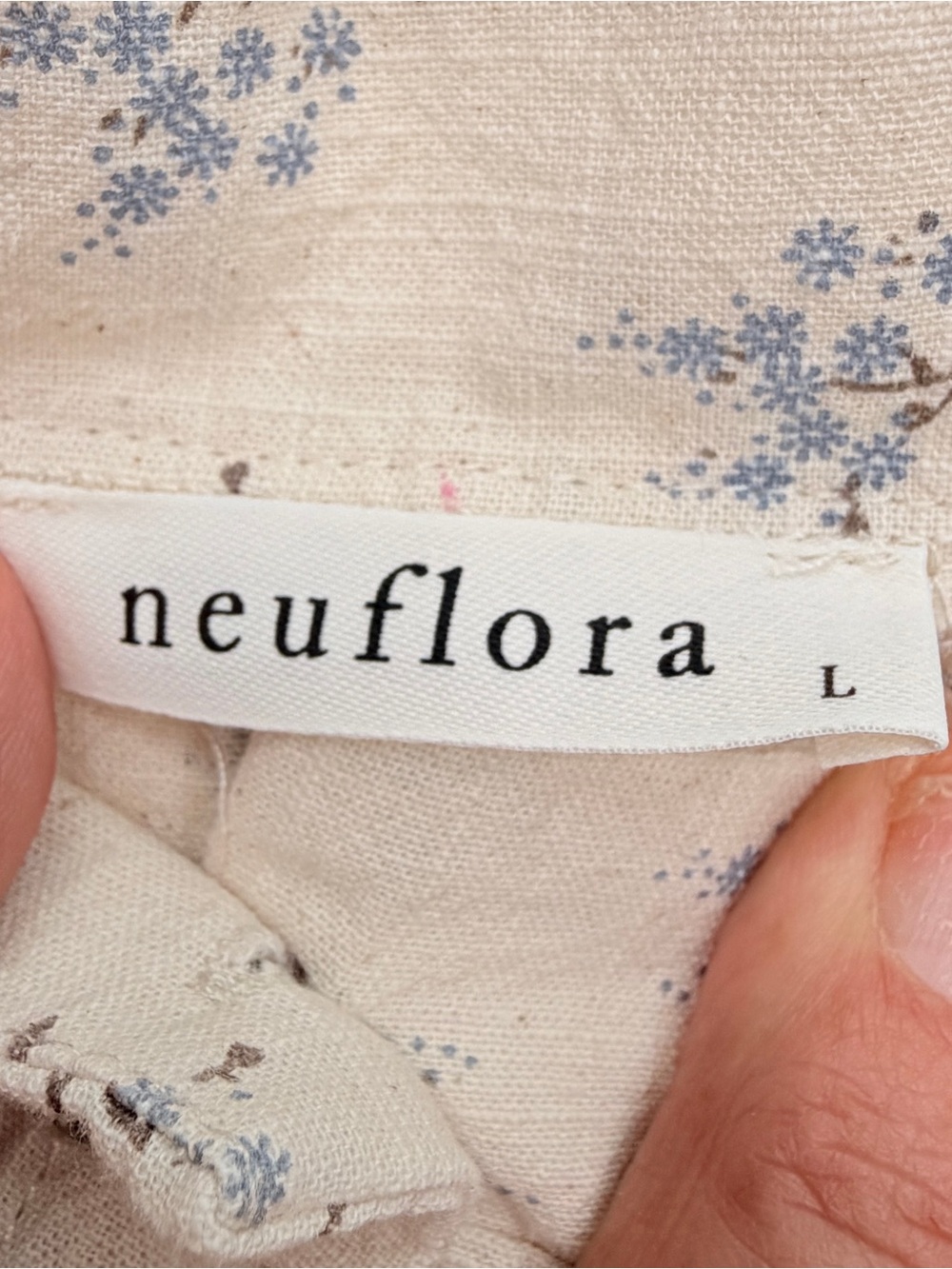 Women's Cream Floral Square-Neck Blouse - Picture 9 of 16